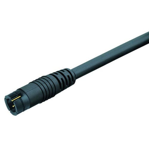 Conector de alimentação elétrica - 709 series - Franz Binder GmbH + Co. Elektrische Bauelemente KG - circular / macho / de encaixe rápido