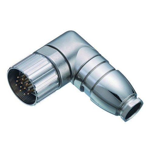 Conector de alimentação elétrica - 623 series - Franz Binder GmbH + Co. Elektrische Bauelemente KG - DIN / cotovelo / circular