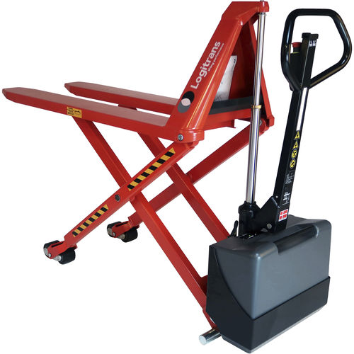 Transpaleteira elétrica - EHL series - Logitrans - multifuncional / de grande elevação / com atuador elétrico