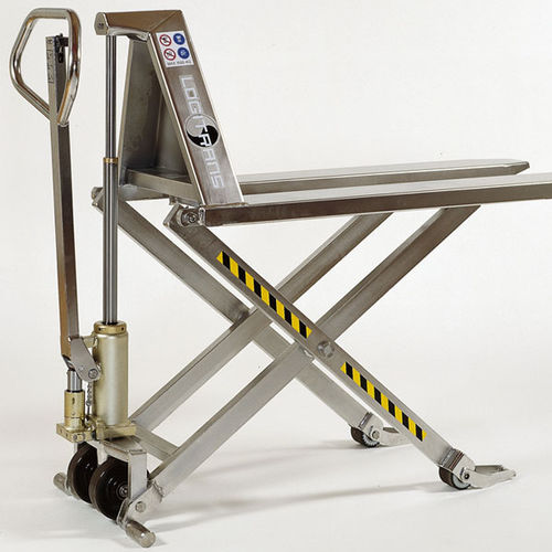 Transpaleteira manual - HL RF-Inox Plus - Logitrans - multifuncional / robusta / em aço