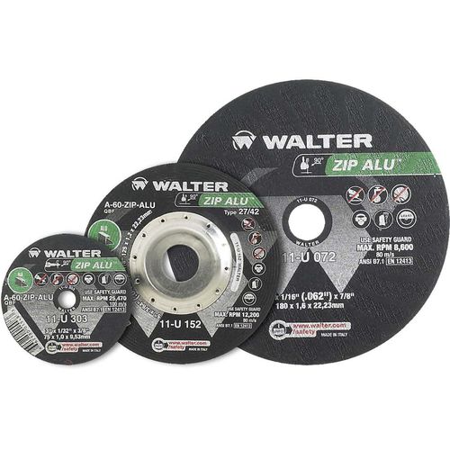 Disco de corte para alumínio - ZIP series - WALTER - fino