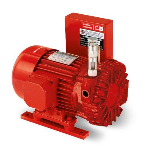 Bomba de vácuo de palhetas rotativas - VTL series - VUOTOTECNICA - lubrificada com óleo / de simples estágio / com atuador elétrico