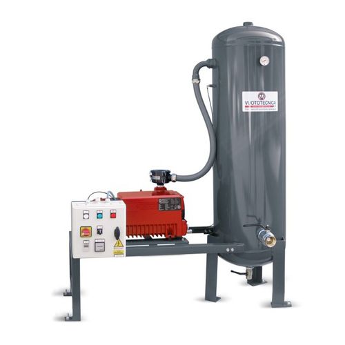 Grupo de vácuo com bomba de palhetas - DV series - VUOTOTECNICA - industrial / automático / vertical