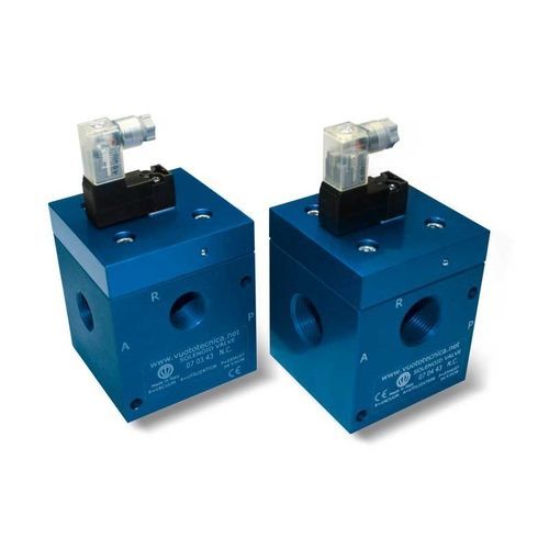 Válvula solenoide de ação direta - 070x43Nx series - VUOTOTECNICA - de 3 vias / NF / NO