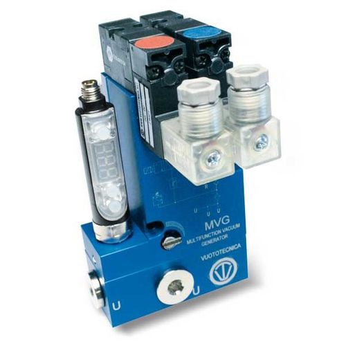 Ejetor Venturi de múltiplos estágios - MVG series - VUOTOTECNICA - para robô / compacto
