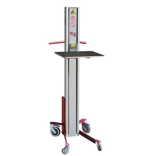 Empilhadeira patolada elétrica - LiftStik Compact - Presto Lifts - com operador a pé / 24 V / de transporte