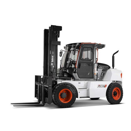 Empilhadeira a diesel - D series - Doosan Industrial Vehicles - para operador sentado a bordo / de movimentação / de baixo ruído