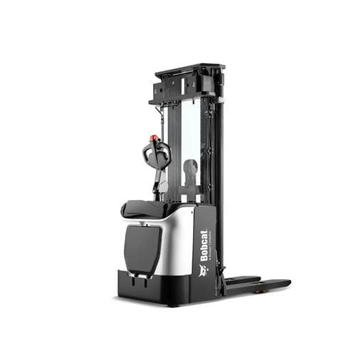 Empilhadeira patolada elétrica - BSR1 series - Doosan Industrial Vehicles - para operador sentado a bordo / com plataforma / para bateria