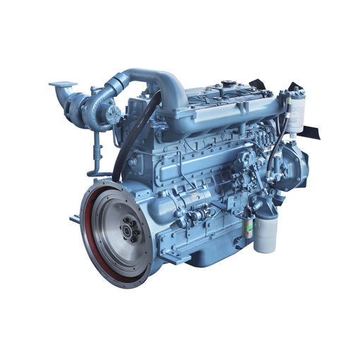 Motor a diesel - PU086TI - HD HYUNDAI INFRACORE - de 6 cilindros / turbo intercooler / em linha
