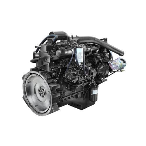 Motor a diesel - DE08TIS - HD HYUNDAI INFRACORE - de 6 cilindros / turbo intercooler / em linha