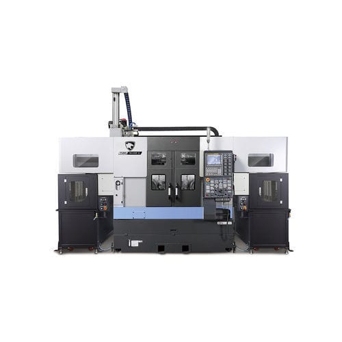 Torno CNC - PUMA TW series - DN SOLUTIONS - de 2 eixos / de 3 eixos / de dois fusos