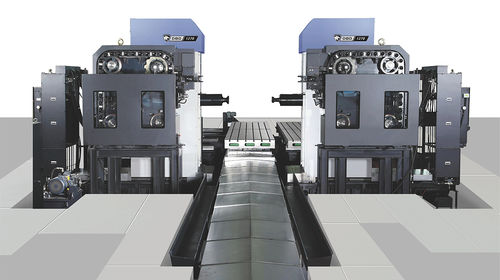 Mandriladora CN - DBD series - DN SOLUTIONS - horizontal / de 3 eixos / de dois fusos