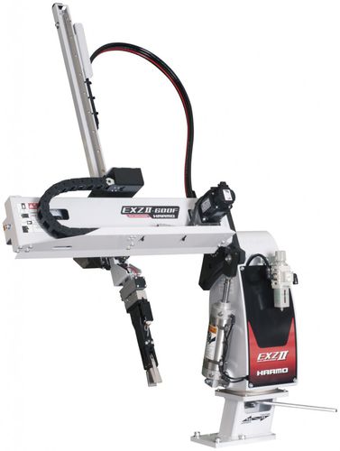 Robô cartesiano - EXZⅡ-600/800 - Harmo Co., Ltd. - de 3 eixos / pick-and-place / para máquina injetora
