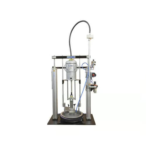 Bomba para graxa elétrica - Omega 28:1 - LARIUS SRL - com disco seguidor