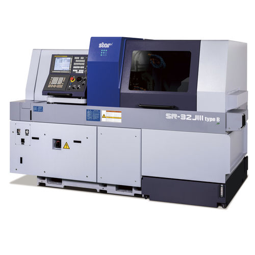 Torno tipo suíço CNC - SR-32JⅢ - Star Micronics Machine Tools - de 5 eixos / de 6 eixos / multifuso