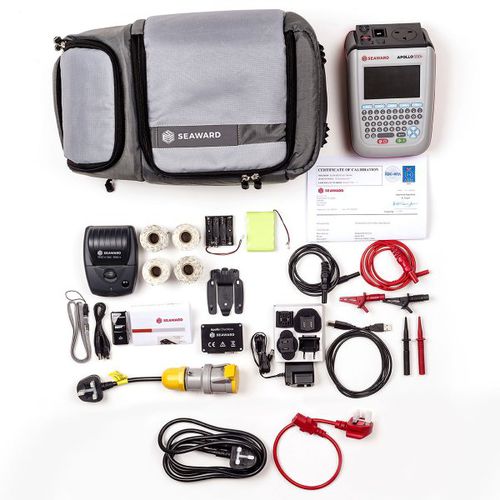 Kit de teste elétrico - Apollo 500+ Pro  - Seaward - automático / portátil