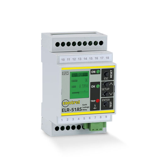 Relé de proteção de fuga à terra - ELR-51AS - Contrel elettronica - de corrente / CA / CC