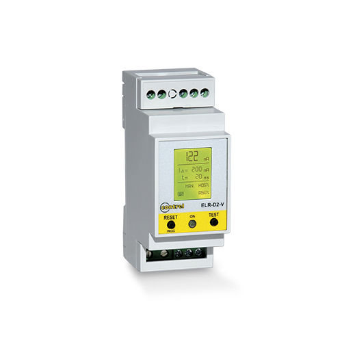 Relé de proteção 1 NA/NF - ELR-D2-V series - Contrel elettronica - ModBUS RTU