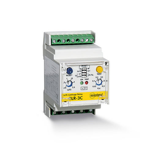 Relé de proteção de fuga à terra - ELR-3C series - Contrel elettronica - 2 NA/NF / CA / CC
