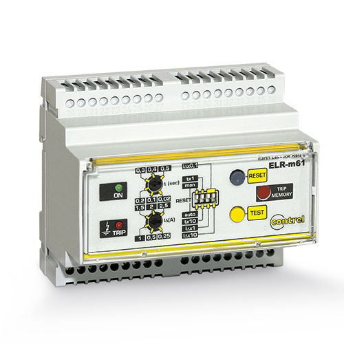 Relé de proteção de fuga à terra - ELR-61 series - Contrel elettronica - de corrente / 2 NA/NF / para montagem em painel