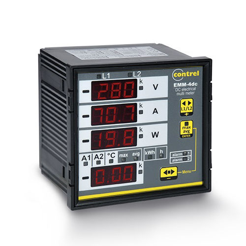 Multímetro digital - EMM-4dc - Contrel elettronica - para montagem em painel / industrial / de laboratório