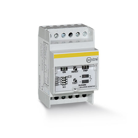 Dispositivo supervisor de isolamento CA/CC - RI-R48N - Contrel elettronica