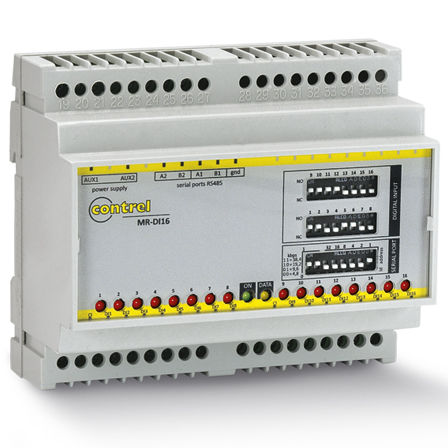 Módulo E/S digital - MR-DI16 - Contrel elettronica - RS485 / com 16 entradas digitais / de automação