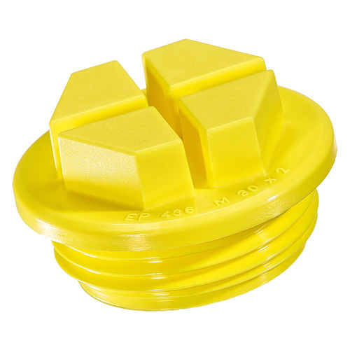 Tampão hexagonal - EP 436  - PROTEC - com rosca / em Poliamida 6 / de proteção