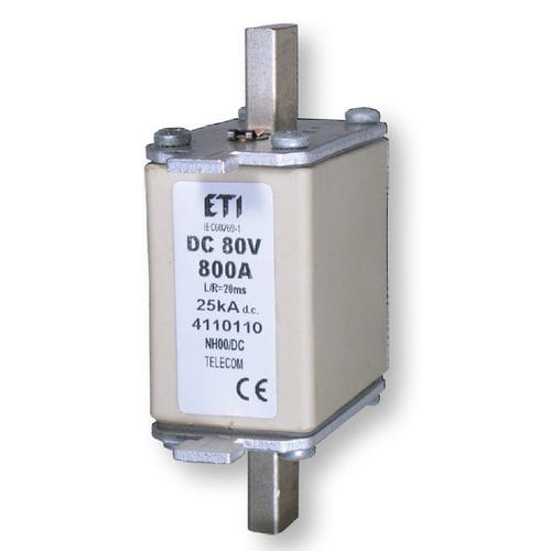 Fusível NH - 004110110 - ETI - para o setor das telecomunicações