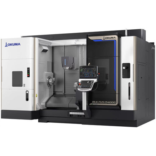 Centro de torneamento e fresamento CNC - MULTUS U4000 - OKUMA EUROPE GMBH - horizontal / com 2 torres / de dois fusos