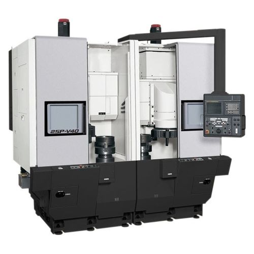 洋楽 okuman2 Torno CNC - 2SP-V40 - OKUMA EUROPE GMBH - vertical / de 4 eixos