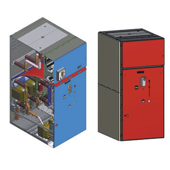 Conjunto de manobra e controle de média tensão - PRO-AIR H•a - Fritz Driescher & Söhne GmbH - isolado a ar / para distribuição elétrica