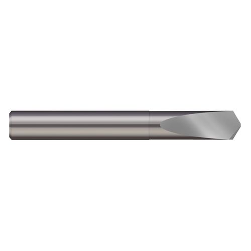 Broca inteiriça - SD series - MICRO 100 - para aço temperado / de metal duro / com broca plana