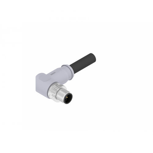 Conector de alimentação elétrica - CONEC Elektronische Bauelemente GmbH - sobreinjetado / M12 código L / M12x1