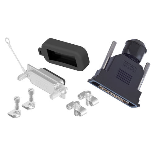 Carcaça de conector D-Sub - CONEC Elektronische Bauelemente GmbH - para ambientes agressivos / IP67