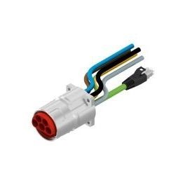 Conector de dados - CONEC Elektronische Bauelemente GmbH - de alimentação elétrica / híbrido / RJ45