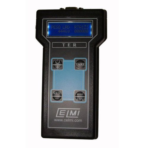 Registrador de dados de peso - TER - Celmi - MODBUS / com display / portátil