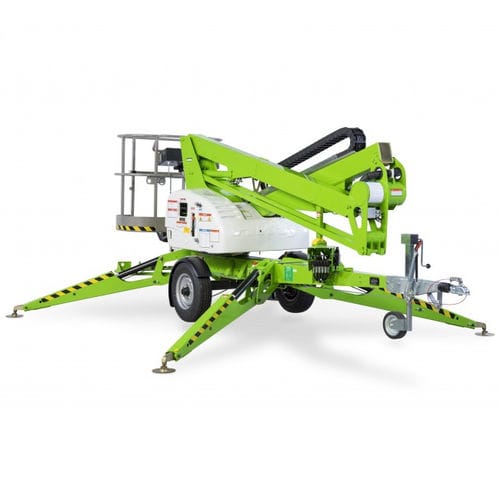 Plataforma elevatória articulada rebocável - Nifty 150T - Niftylift - a diesel / com bateria / hidráulica