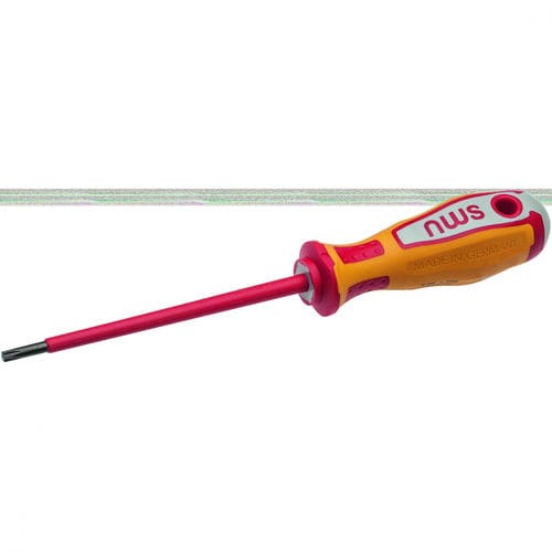 Chave de parafusos com fenda Torx - 0145-T10-100 - NWS Germany Produktion W. Nöthen e.K. - eletrônica / isolada