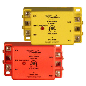 Relé de monitoramento de desequilíbrio entre fases - 85 - 500 V | 158 series - Time Mark - de tensão / trifásico / para motor elétrico