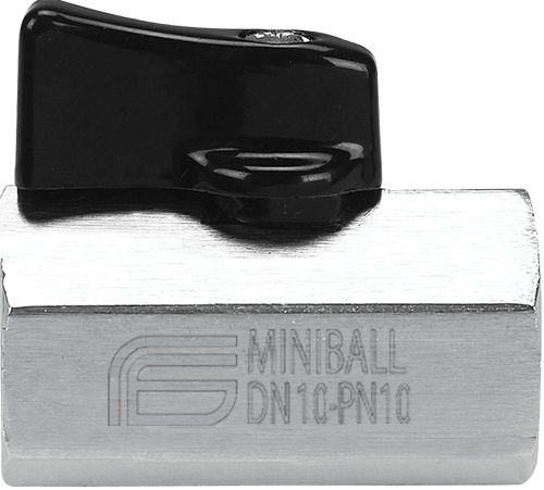 Válvula de esfera - MINIBALL AL series - EFFEBI - de alavanca / para água / com rosca
