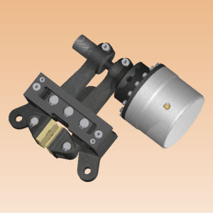 Pinça de freio de disco - POF-N023 series - MWM FRENI-FRIZIONI - pneumática / de mola / de segurança