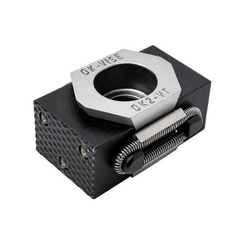Dispositivo de aperto estriado - BK2-VT-G1 - OK-VISE - mecânico / para peças a usinar / de perfil plano