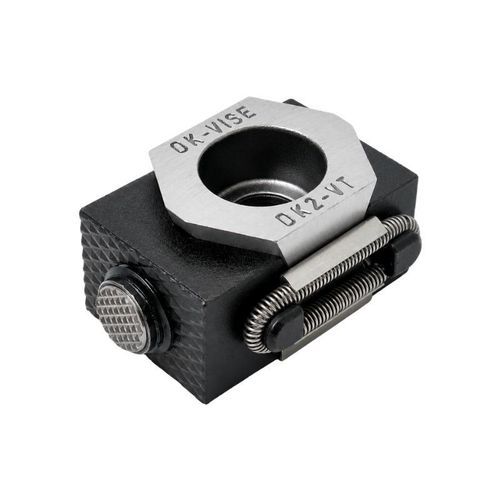Dispositivo de aperto autoajustável - BK2-VT-B - OK-VISE - mecânico / de perfil plano