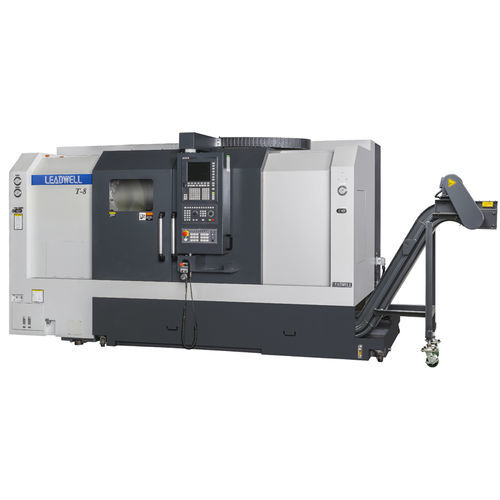 Torno CNC - T-8 series  - LEADWELL - de 2 eixos / de alta produtividade / de elevada potência