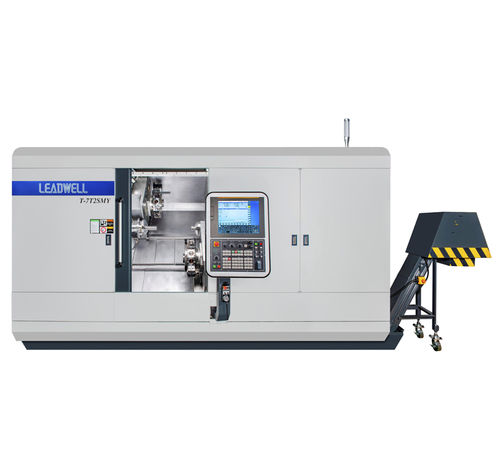 Torno CNC - T-7T2SMY - LEADWELL - de 3 eixos / A2-6 / de precisão