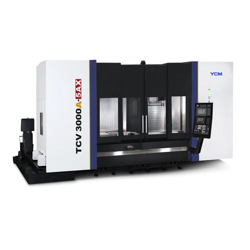 Centro de usinagem CNC de 3 eixos - TCV3000A-5AX  - YCM (Yeong Chin) - vertical / de coluna móvel / com mesa rotativa
