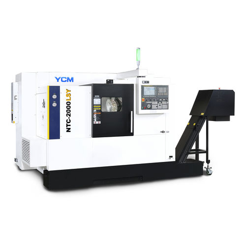 Torno CNC - NTC-2000LSY - YCM (Yeong Chin) - de 4 eixos / com barramento inclinado / A2-6