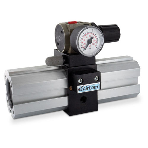 Amplificador de pressão de pistão - AB series - AirCom Pneumatic - de ar comprimido / lubrificado