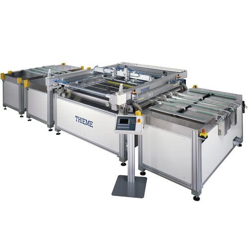 Máquina de serigrafia totalmente automática - 3000 GS - THIEME - em cores / para a indústria do vidro / para materiais rígidos